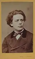 Le pianiste et compositeur russe Anton Rubinstein, vers 1871.