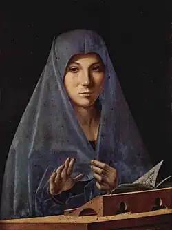 La Vierge de l'Annonciation, Antonello de Messine (1473).