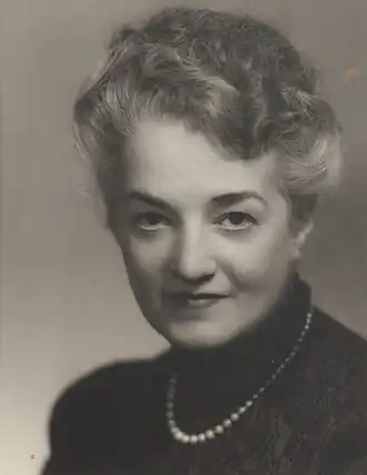 Antonia Nantel, mécène et administratrice québécoise, cofondatrice entre autres de l'Orchestre symphonique de Montréal