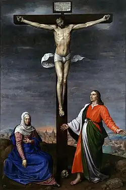 Calvaire par Antonio Moro, 1573