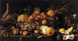 Nature morte aux fruits d'Antonio de Pereda.