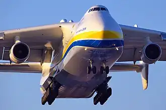 Configuration à l'atterrissage.