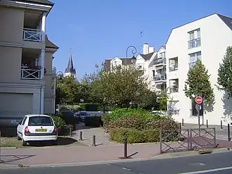 Rue de l'Abbaye - angle de la rue Bourgneuf