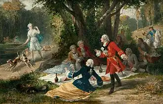 La Chasse, non daté