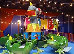 Manège de Bumba à Plopsa Station Antwerpen