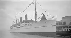 Photo noir et blanc de l'Aorangi à Vancouver