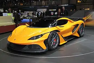 Vue du côté gauche.