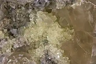 Apophyllite jaune Finlande