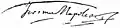 Signature de Jérôme-Napoléon IerHieronymus Napoleon Ier