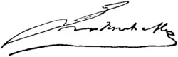 signature de Louis Moreau Gottschalk