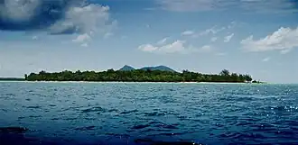 L'île vue depuis Efaté