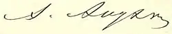 signature d'Alexeï Apoukhtine