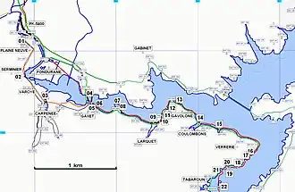 Branche ouest du lac