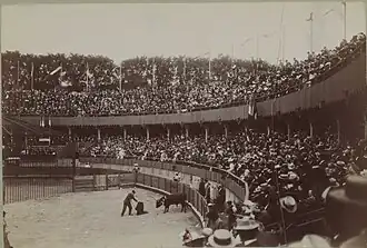 Arènes de Roubaix, estocadelors d'une corrida de 1899