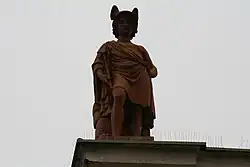 Sculpture allégorique du commerce.