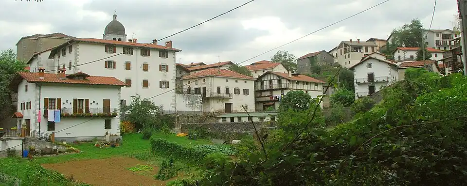 Le village d'Arantza.
