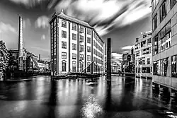 Autre vue du Arbetets museum&nbsp;(sv) à Norrköping. Septembre 2018.