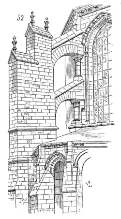 Début XIIIe siècle : cathédrale de Soissons.