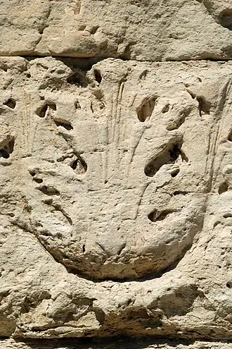 Bas-reliefde l'arc antique de Cavaillon.