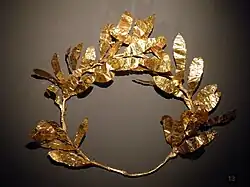 Couronne d'or.