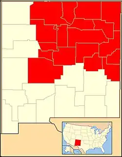 Localisation de l'archidiocèse.