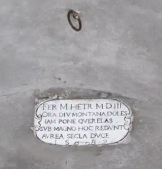 Plaque du Royaume de Sardaigne.