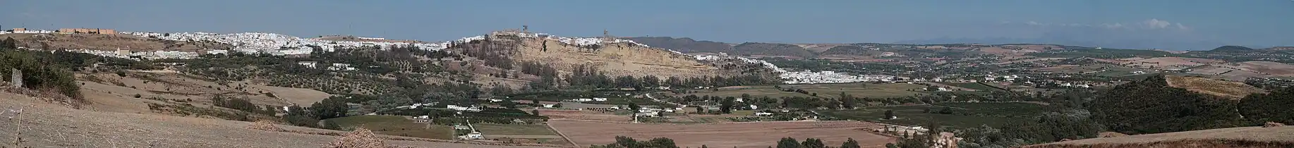 Vue vers le N-E depuis la A-389