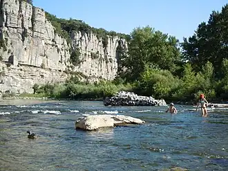 Image illustrative de l’article Vallée de l'Ardèche de Vogüé à Balazuc