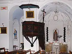 Église Saint-Antoine - la chaire