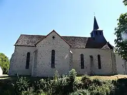 L'église Saint-Christophe de Châtain.