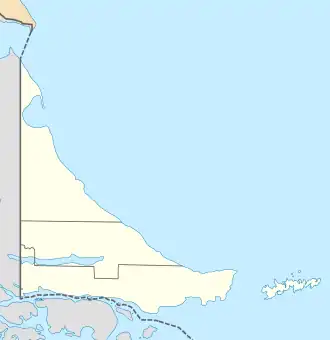 (Voir situation sur carte : province de Terre de Feu)