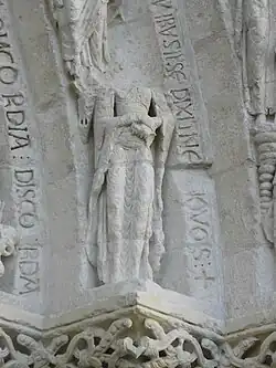 3e voussure : Vierge sage