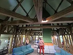 La salle du 2e&nbsp;étage du donjon.