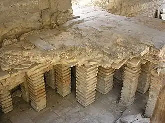 Pilettes d'hypocauste