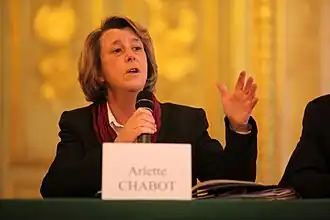 Arlette Chabot en 2009.