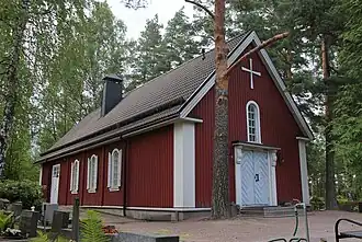 Chapelle Ruskeasanta due à Armas Lindgren.