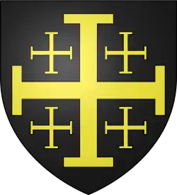 Armes de la famille belge de Bernard de Fauconval [nl].