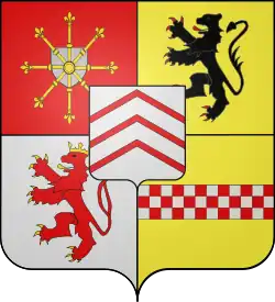 Armoiries de 1521 à 1539.