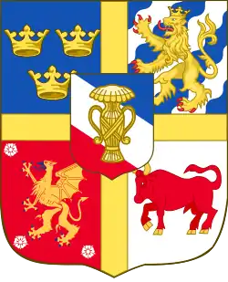 Armoiries du prince Magnus.