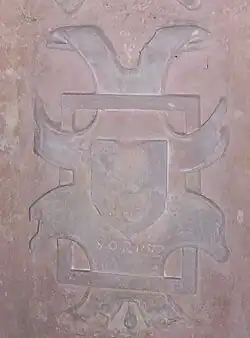 Armoiries Sorbey dans l'église.