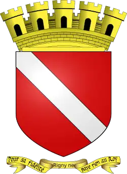 Blason de Rigny