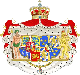 Armoiries de la reine Ingrid de Danemark.