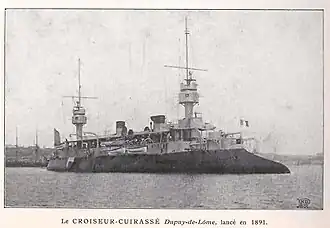 illustration de Dupuy-de-Lôme (croiseur cuirassé)