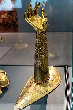 Bras-reliquaire de saint Géréon datant des années 1130