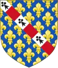 Blason du comté Evreux d'Étampes