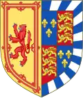 Blason de Jeanne Beaufort.
