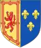 Blason de Madeleine de Valois.