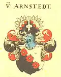 Armoiries d'Arnstedt dans les armoiries de Siebmacher de 1605