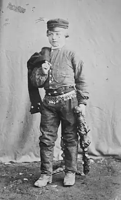 Jeune garçon finlandais, 1876.