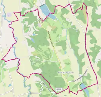 Carte OpenStreetMap.